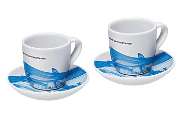 ZESTAW FILIŻANEK DO ESPRESSO - PORSCHE TAYCAN