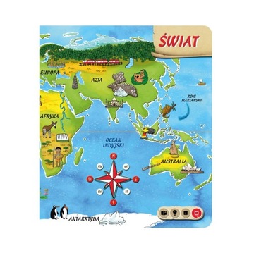 ЧИТАЙТЕ С АЛЬБИКОМ ГОВОРЯЩАЯ КНИГА WORLD ATLAS ALBIK