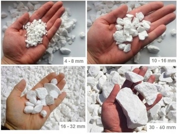 ГРЫСЬ ГРАВИЙ Белоснежный Камень для дачи АКЦИЯ