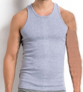 Podkoszulek PODKOSZULKA MĘSKE - prążek produkt polski r XL