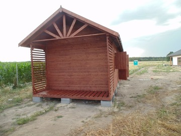 Навесы для автомобилей на крыше гаража