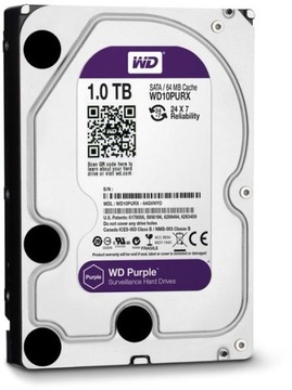 Жесткий диск Western Digital 1 ТБ SATA WD10PURZ