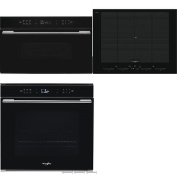 Zestaw Whirlpool W7OM44S1PBL W7MD440NB SMO658C/NE