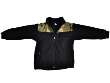 Толстовка MILITARY FLEECE WZ камуфляж ДЕТСКИЕ 134 + ФЛАГИ