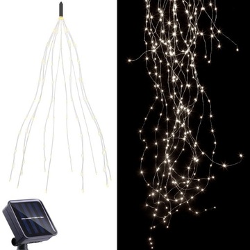200 Led Lampki Solarne Ogrodowe Żarówka Lampa Ledy