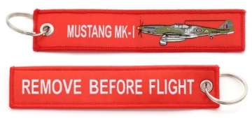 Плетеный брелок Mustang Mk.I REMOVE BEFORE FLIGHT
