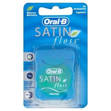 ORAL-B Satin Floss nić dentystyczna 25m