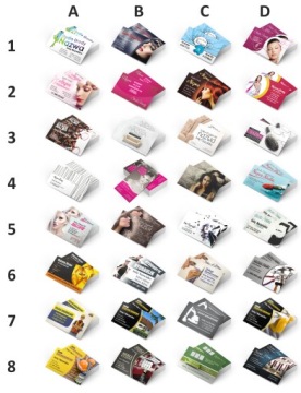 ВИЗИТКИ 1000шт 350г ДВУХСТОРОННИЕ + БЕСПЛАТНЫЙ ДИЗАЙН