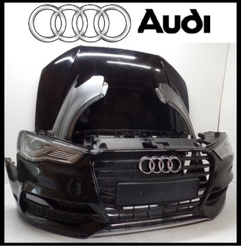 AUDI A3 8V5 SEDAN S-LINE MASKA ZDERZAK FULL LED KOMPLETNY PRZÓD