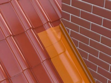 Полоса для дымохода алюминиевая 5 м RAL 3011 Eurovent Flex3D Red