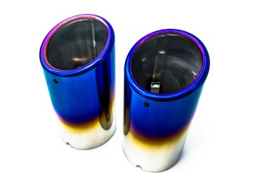 Накладки на выхлопные трубы VW SEAT SKODA 70 мм TSI