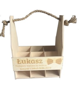 Skrzyneczka na piwo najlepszy starosta/świadek