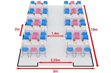 5x10m 2-2,91m Namiot imprezowy handlowy całoroczny