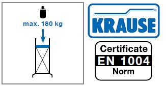 Алюминиевые леса Krause ClimTec 3 м + колеса 125