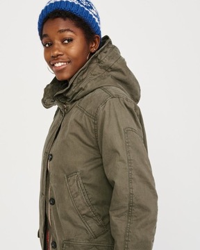 kurtka parka ABERCROMBIE & FITCH Hollister L