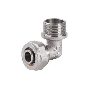 KOLANO SKRĘCANE PEX/AL/PEX 20 x 1/2'' GZ MOSIĘŻNE