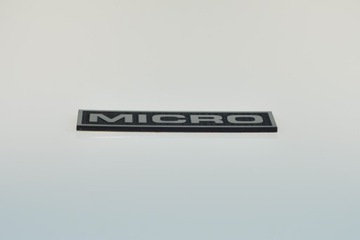 Самоклеящийся логотип Micro Seiki. Заменять. 60x16 мм