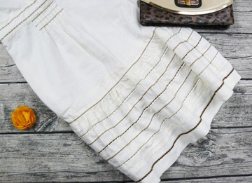 МИНИ-ПЛАТЬЕ ИЗ ЛЬНА MANGO НОВОЕ С ВЫШИВКОЙ S