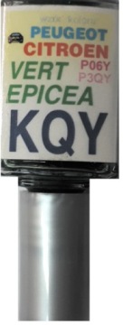CITROEN PEUGEOT KQY P06Y P3QY VERT EPICEA LAKIER