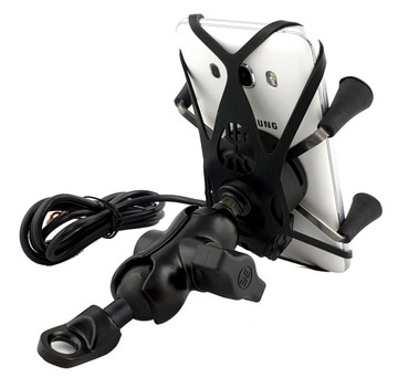 ДЕРЖАТЕЛЬ ДЛЯ МОТОЦИКЛА X ДЛЯ ЗАРЯДНОГО УСТРОЙСТВА ДЛЯ ТЕЛЕФОНА