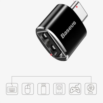 Адаптер BASEUS USB-A на USB-C OTG