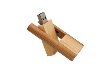 Мобильный деревянный флэш-накопитель USB 3.0, 32 ГБ + коробка