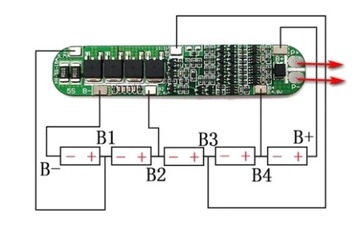 5S 15A 21V BMS/PMS литий-ионный модуль защиты