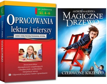 MAGICZNE DRZEWO CZERWONE KRZESŁO + OPRACOWANIA...
