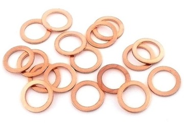 PODKŁADKA MIEDZIANA PODKŁADKI MIEDZIANE M 5 WĄSKIE