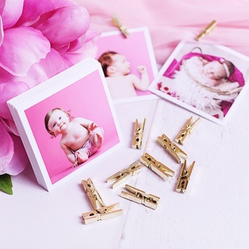 Фотопринты, квадратные, 7,5 х 7,5 см, 24 шт.