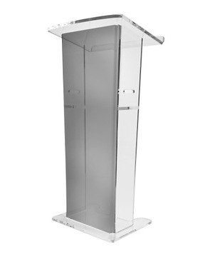 Mównica z plexi pleksi konferencyjna PROSTA+gratis