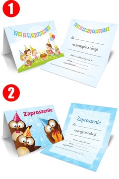 ОБРАЗЦЫ ДЕТСКИХ ПРИГЛАШЕНИЙ НА ДЕНЬ РОЖДЕНИЯ + КОНВЕРТ