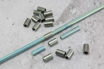 Гайка М10 гладкая для ламп и светильников