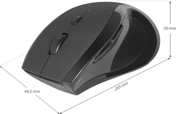 Mysz bezprzewodowa Defender ACCURA MM-295 optyczna 1600dpi 6P czarna