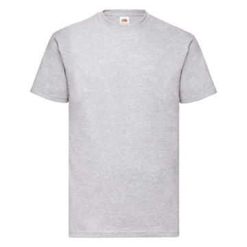 KOSZULKA T-SHIRT - FRUIT VALUEWEIGHT hea. grey XL