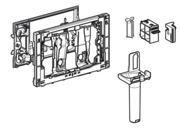 Geberit pojemnik na kostki do stelaża SIGMA SLIM 8
