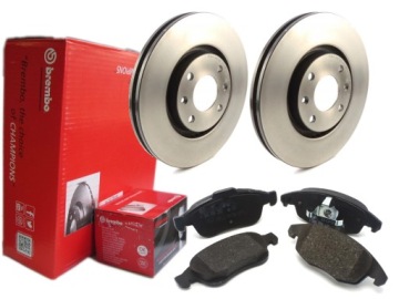 TARCZE KLOCKI BREMBO PRZÓD CITROEN C4 PICASSO 08-