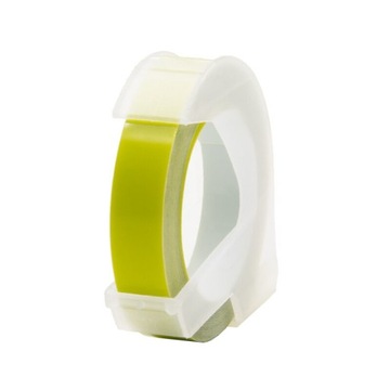 Taśma 3D do wytłaczarki Dymo Omega 9mm jasnoziel.