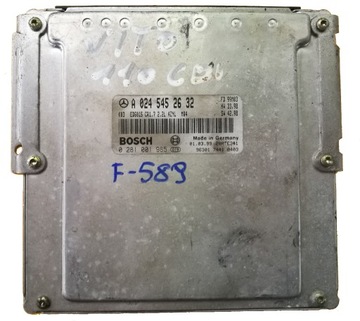 ECU MERCEDES VITO 2.2CDI A0245452632 0281001985