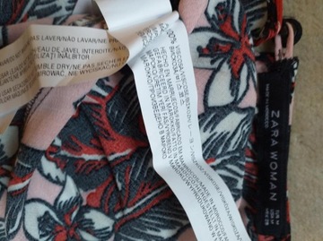 L247_ZARA_DAMSKA BLUZKA KRÓTKI CROP TOP_RAMIĄCZKA