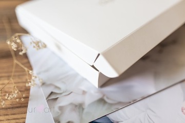 Белая коробка-упаковка для фотографий 15х21 15х23 СУВЕНИР СВЯТОГО КРЕЩЕНИЯ