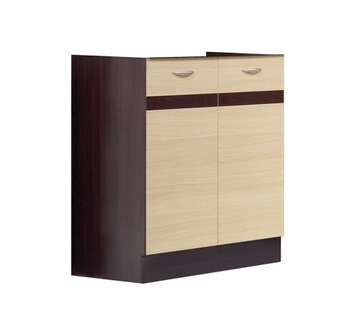 Szafka ELIZA EZ17, rijeka jasna/wenge, LIVEO, GRATISY, szybko