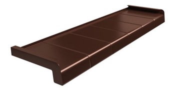 Parapet Aluminiowy Imitacja Brąz 32,5 cm 325 mm