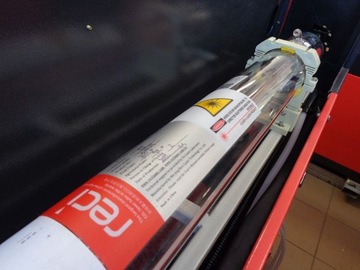 ЛАЗЕРНАЯ ТРУБКА RECI W2, 80–90 Вт, GW 6 M-CY + ЛИНЗА