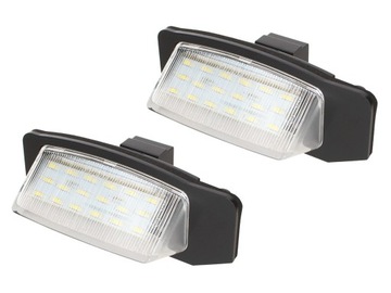 LAMPKI LED TABLICY Mitsubishi Lancer X Outlander 2