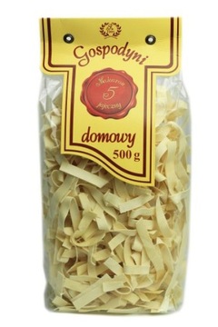 Makaron domowy wstążka szeroka 5-cio jajeczny 500g