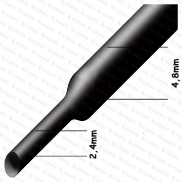 ТЕРМОУСАДОЧНАЯ ТРУБКА 4,8/2,4 - 1MB 85050