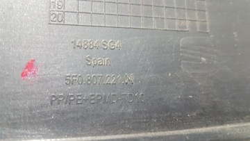 ПЕРЕДНИЙ БАМПЕР SEAT LEON III FR 5F0807221
