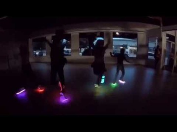 LED SHUFFLE DANCE HIT 2020 РОЗОВЫЙ R29