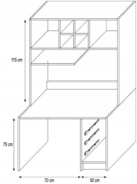 Молодежный комплект мебели Радж 3 с кроватью - белый/черный глянец